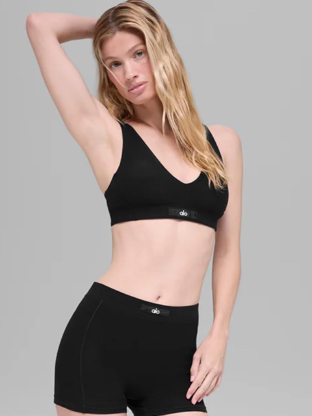 NWT Alo Alosoft Sincere Bra - Black L